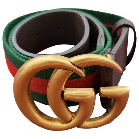 gucci cloth belts